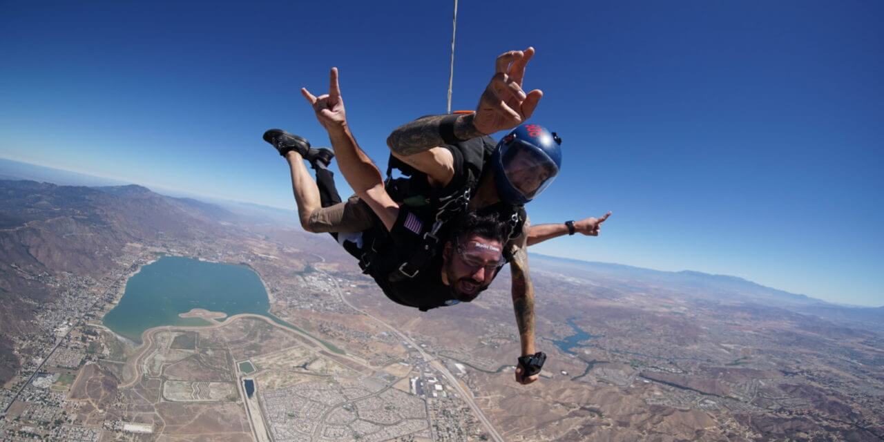 SKYDIVING JOY